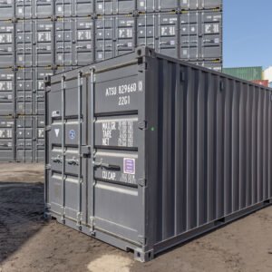 Contenitore marittimo 20’ in acciaio CORTEN