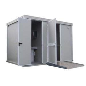 Modulo Sanitario PMR con WC e Doccia